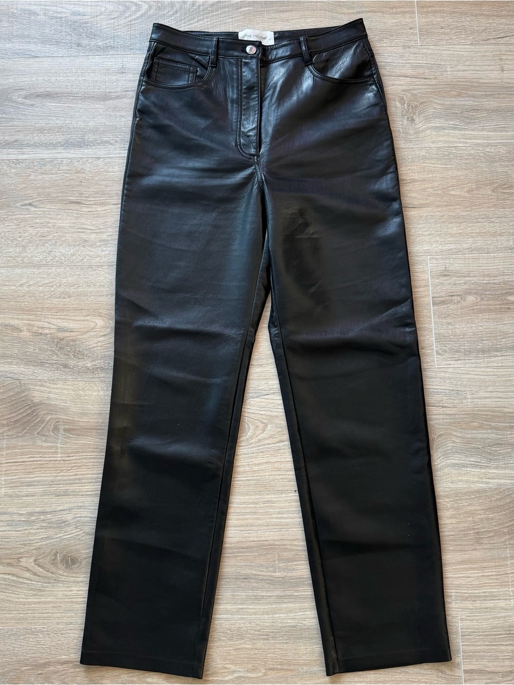 Aritzia Wilfred The Melina Faux Leather Straight-Leg Pants